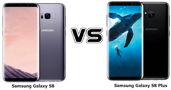 Galaxy S8 VS S8 Plus
