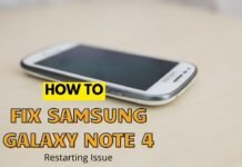 How to Fix Samsung Galaxy Note 4 Keeps Restarting