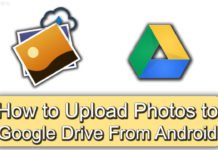How to Upload Photos to Google Drive From Android
