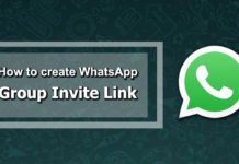 How to create WhatsApp Group Invite Link