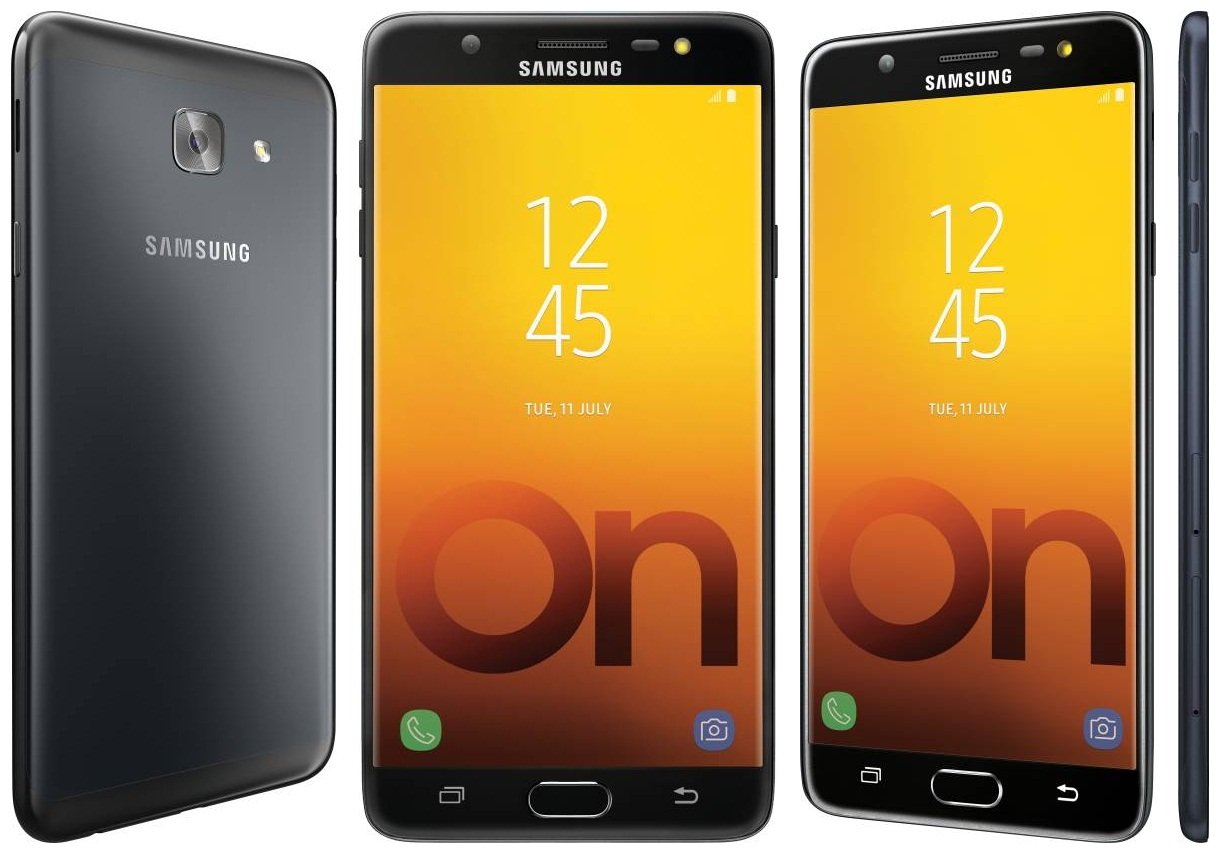 Samsung Galaxy On Max back-horz