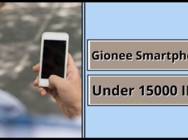 Gionee Smartphone Under 15000 INR in India