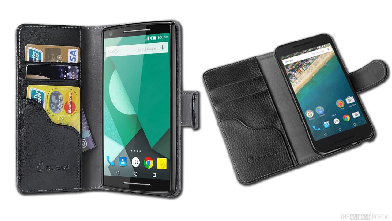 Leather Wallet Flip Cover