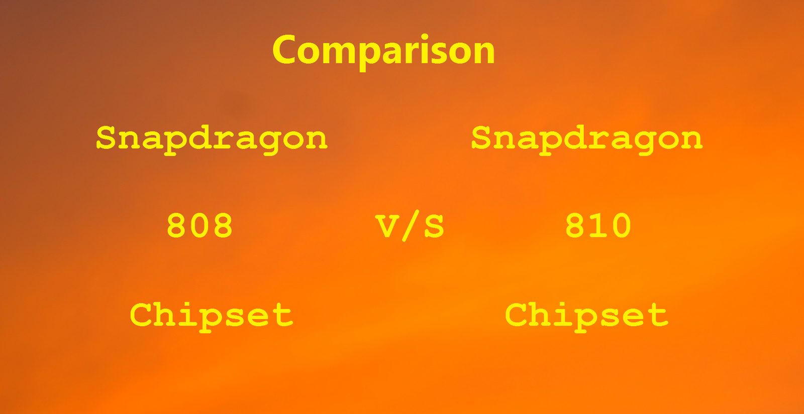 Snapdragon 808 vs 810 Comparison