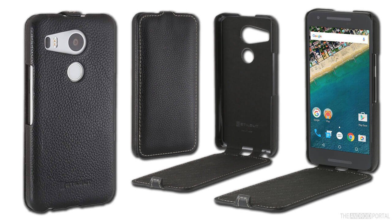 StilGut Book Type Leather Case