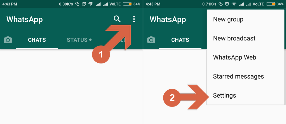 How To Block Contact On Whatsapp Menu