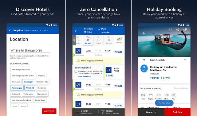 MakeMyTrip Flights Hotels Cabs IRCTC Rail Bookings (1)