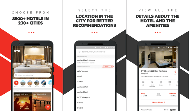 OYO-Hotels Booking, Budget Hotel Deals & Discounts