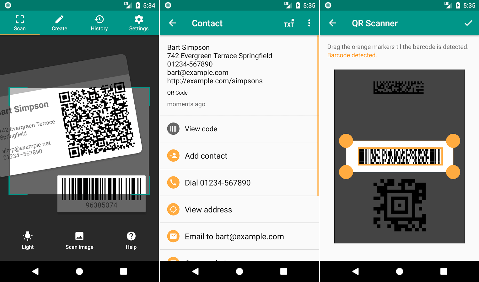 Best QR Code Reader Android Apps 2 QR Code & Barcode Scanner