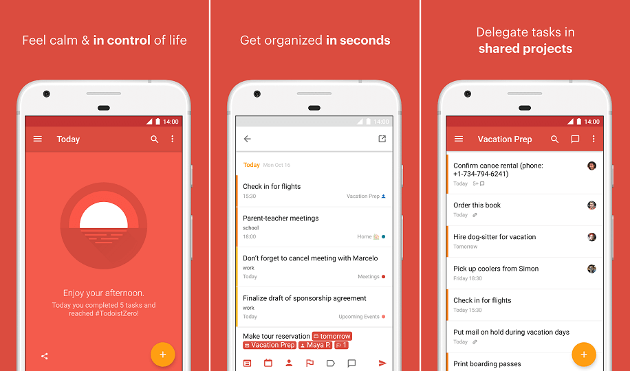 Todoist To-do lists for task management & errands