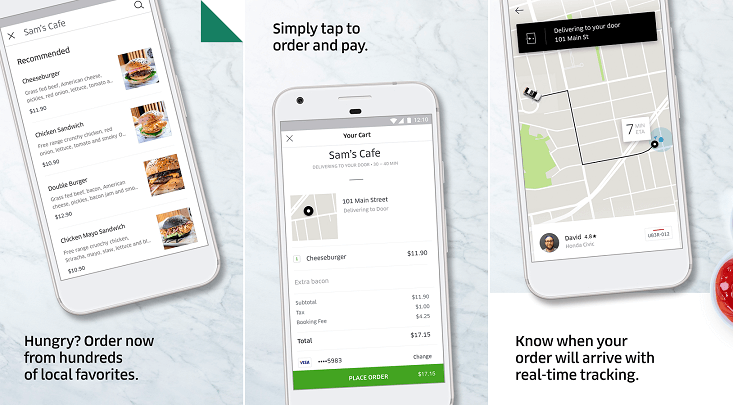 Uber Eats Local Food Delivery