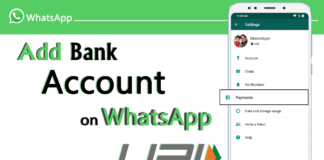 How to Add Bank Account on WhatsApp UPI - theandroidportal.com