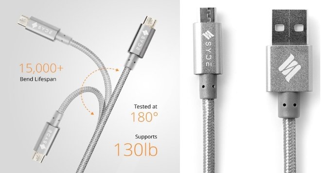 Syde Armor Durable Micro USB Cable