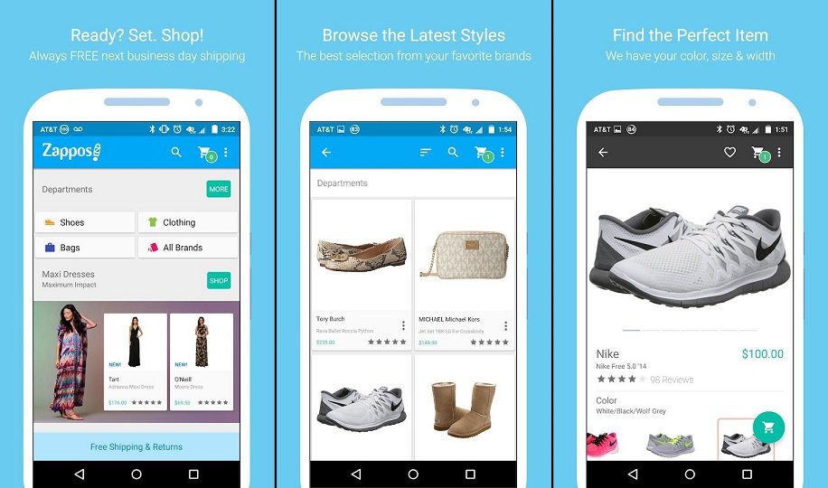 Zappos – Shoe shopping made simple