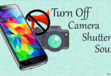 How to Turn Off Camera Shutter Sound Galaxy S5 - theandroidportal.com