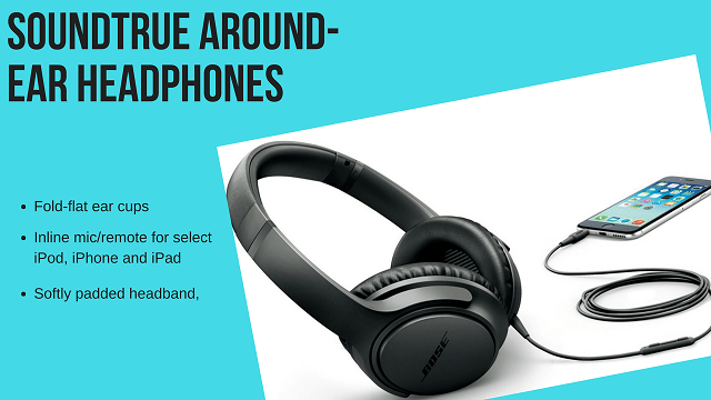 SoundTrue around-ear headphones