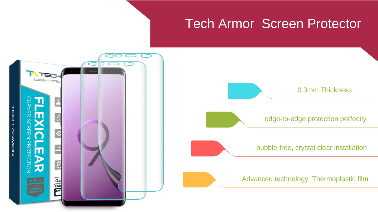 Tech Armor HD Clear Film Screen Protector