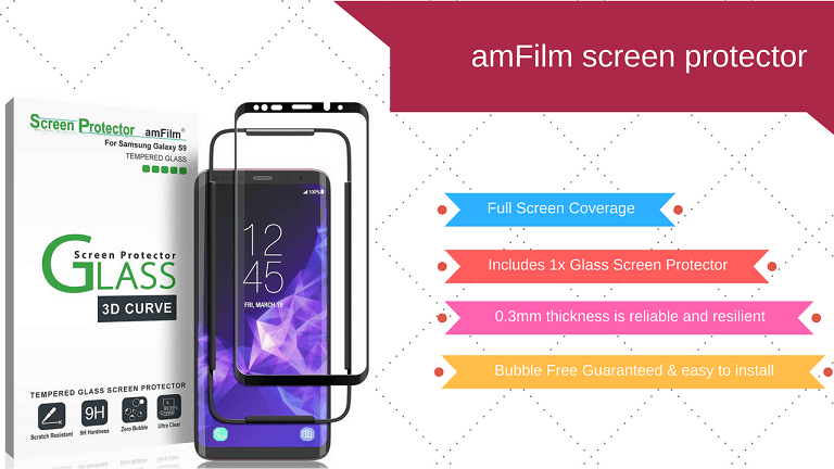 amFilm Tempered Glass Screen Protector (1)