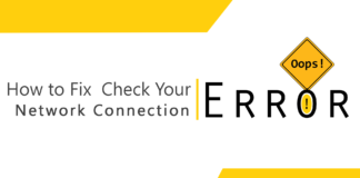 Fixing Please Check Your Network Connection and Try Again Error - theandroidportal.com