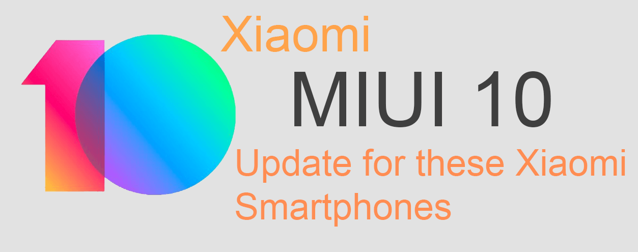 MiUI 10 update