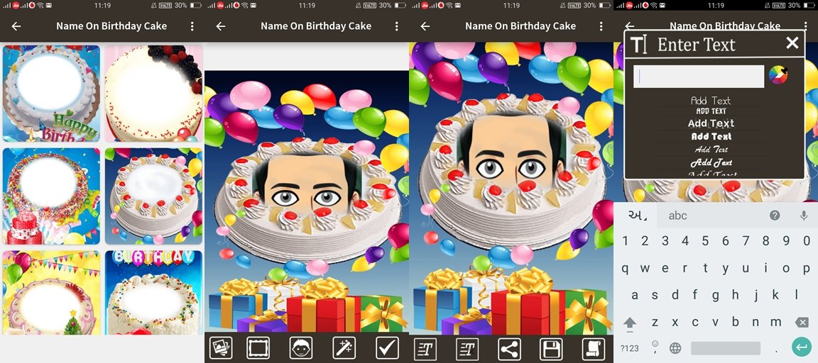 Name Photo On Birthday Cake by Sigma App Solution 4