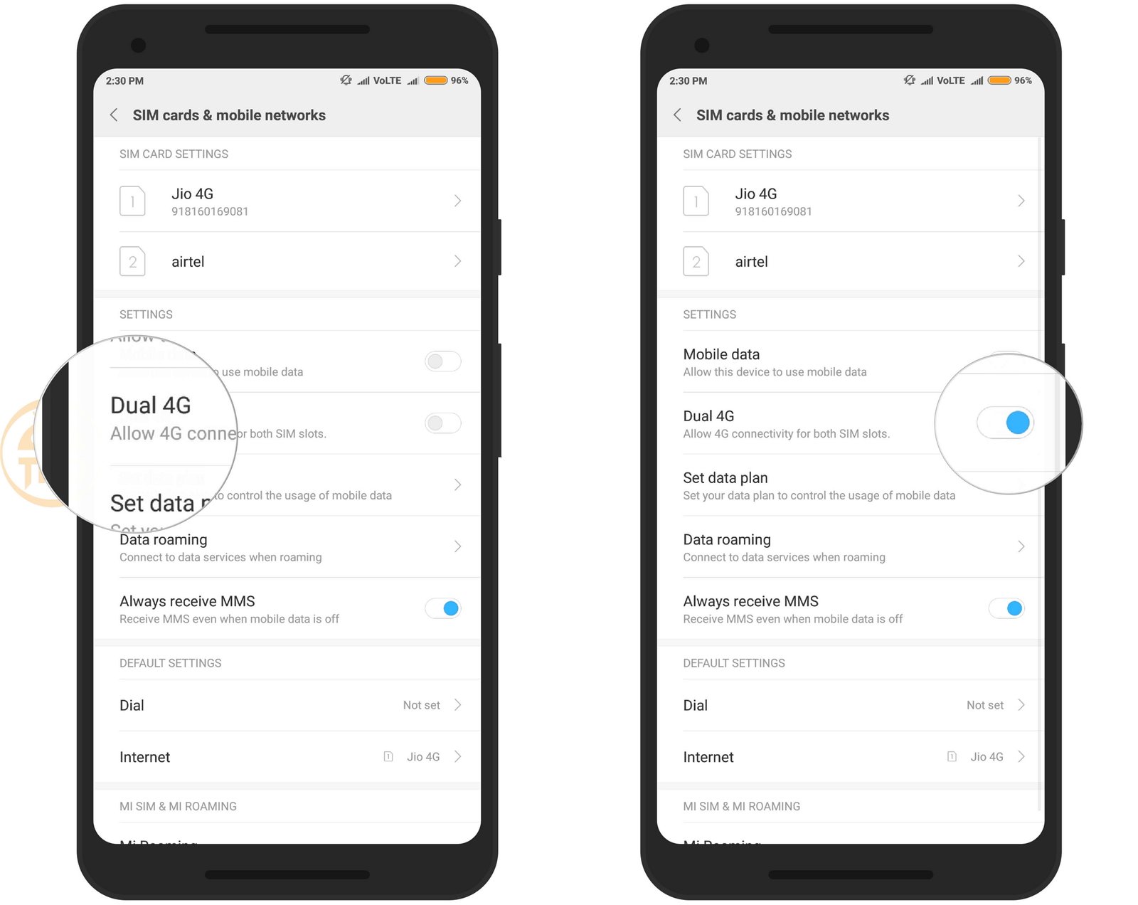 How to Enable the Dual 4G on Redmi Note 5 Pro 1