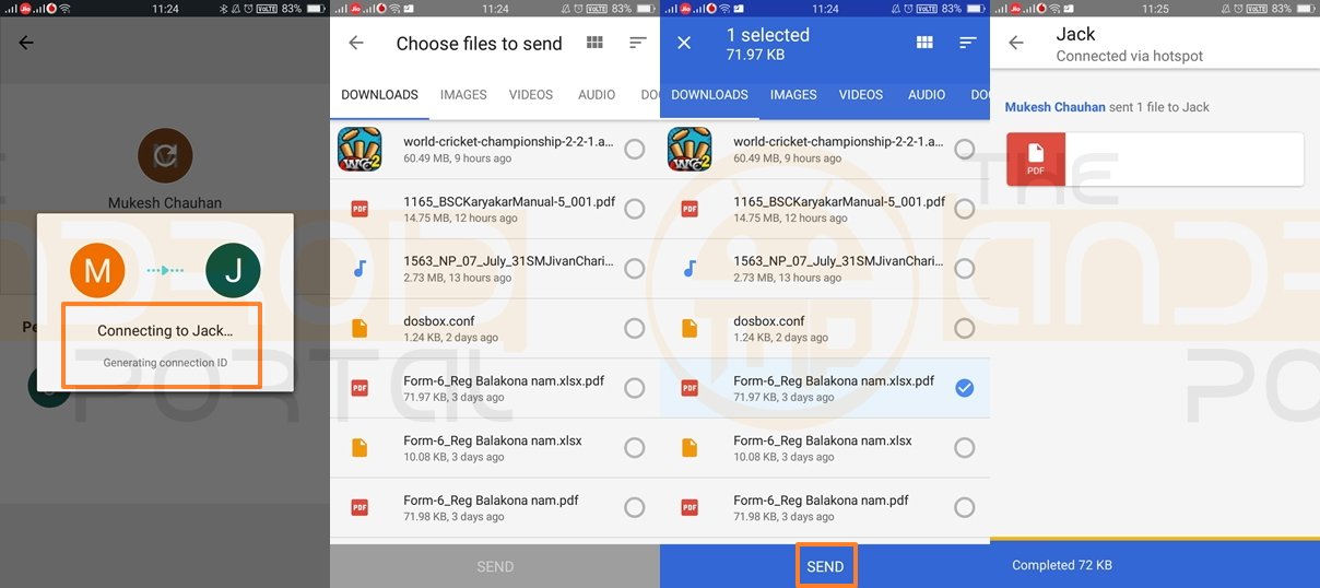 Files Go by Google - Offline File Sharing with Devices 1