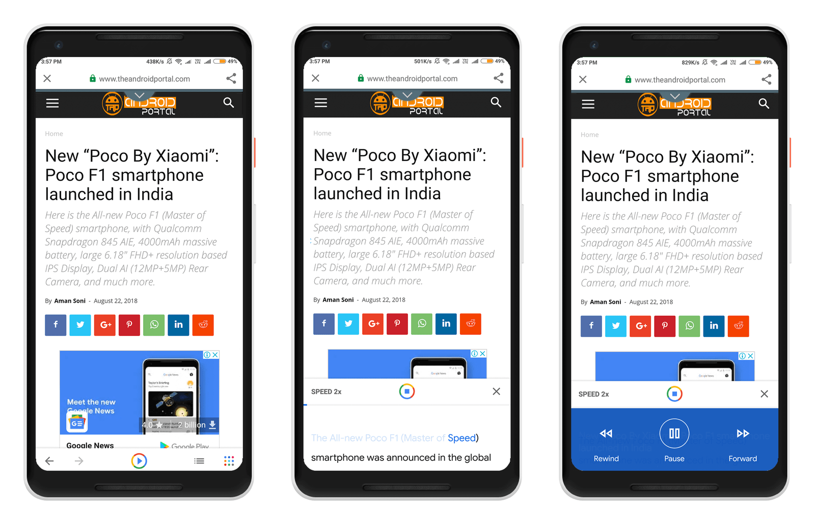 Google Go App Can Now Read Any Article & Web Pages 1