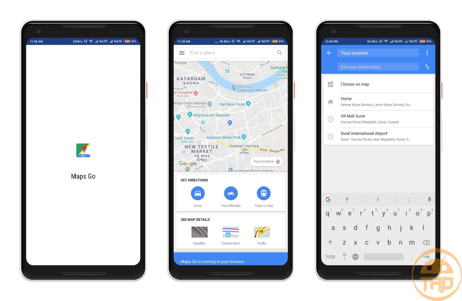Google Maps Go
