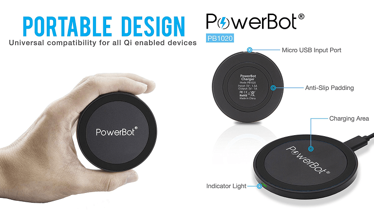 Soundbot PowerBot PB1020 Qi Wireless Charging Pad