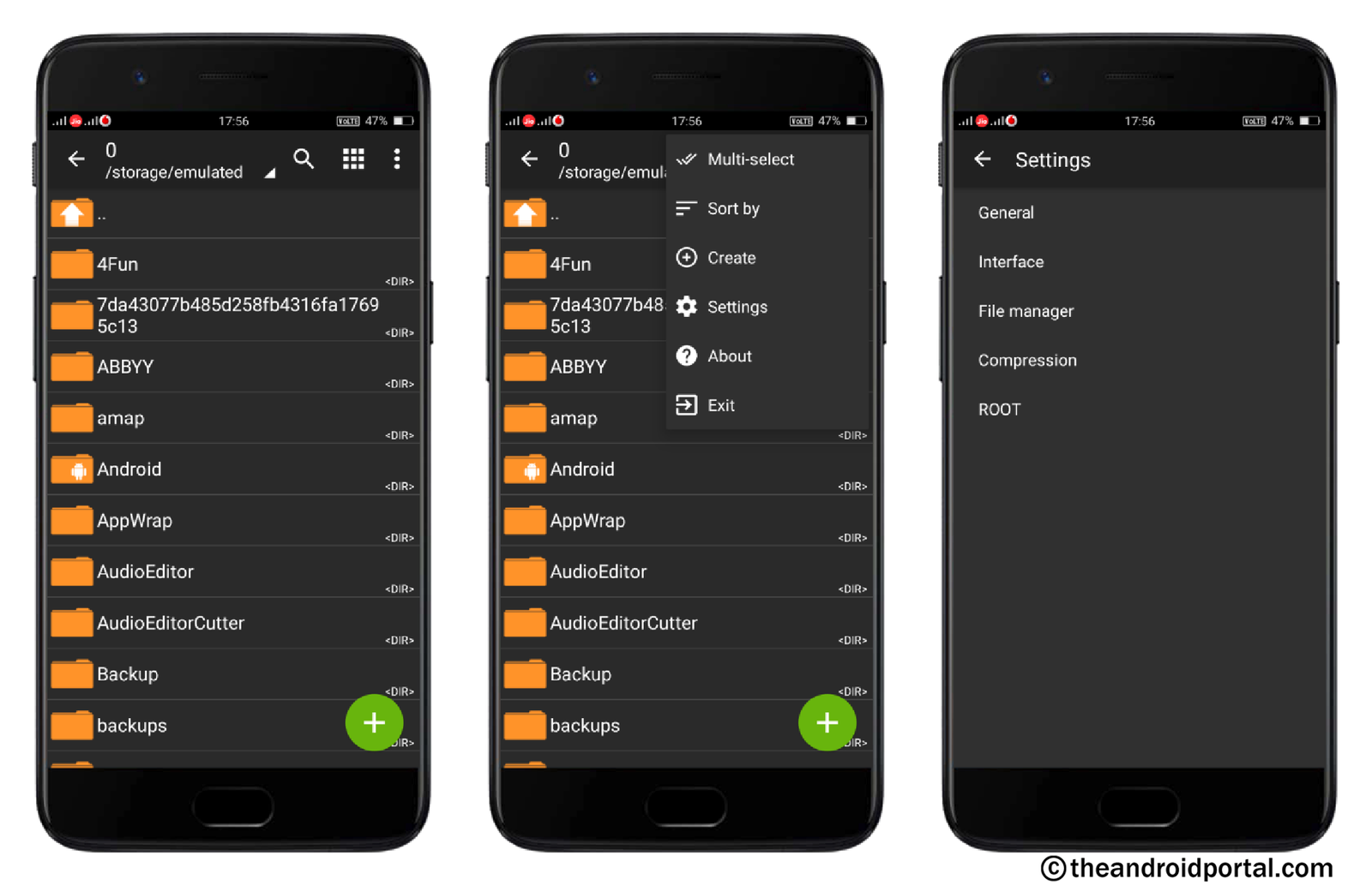 Change the Background 1 - ZArchiver - theandroidportal.com