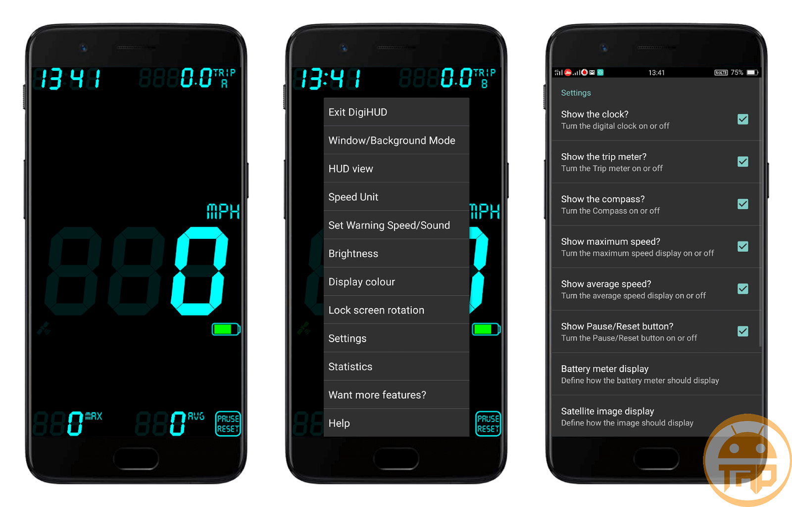 DigiHUD Speedometer - theandroidportal.com