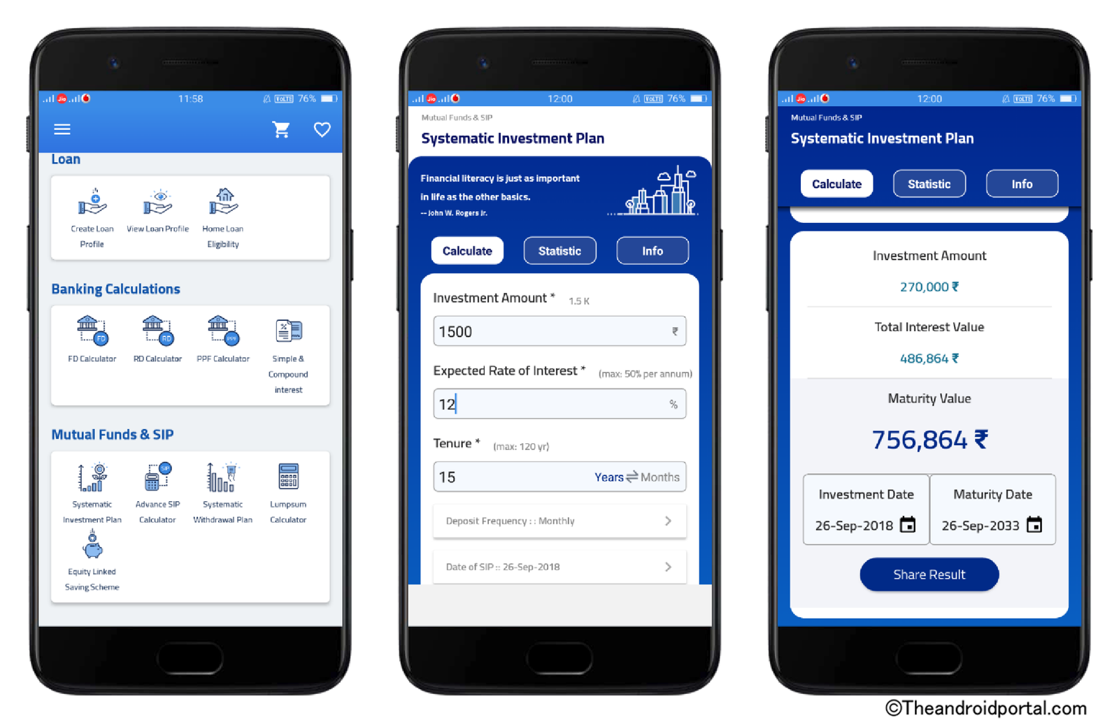 EMI Calculator - theandroidportal.com