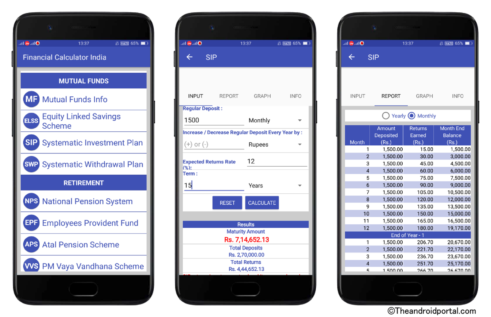 Financial Calculator India - theandroidportal.com