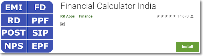 Financial Calculator India