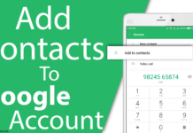 How to Add contacts in Google Account on Android How to add contacts to google account on Android - theandroidportal.com