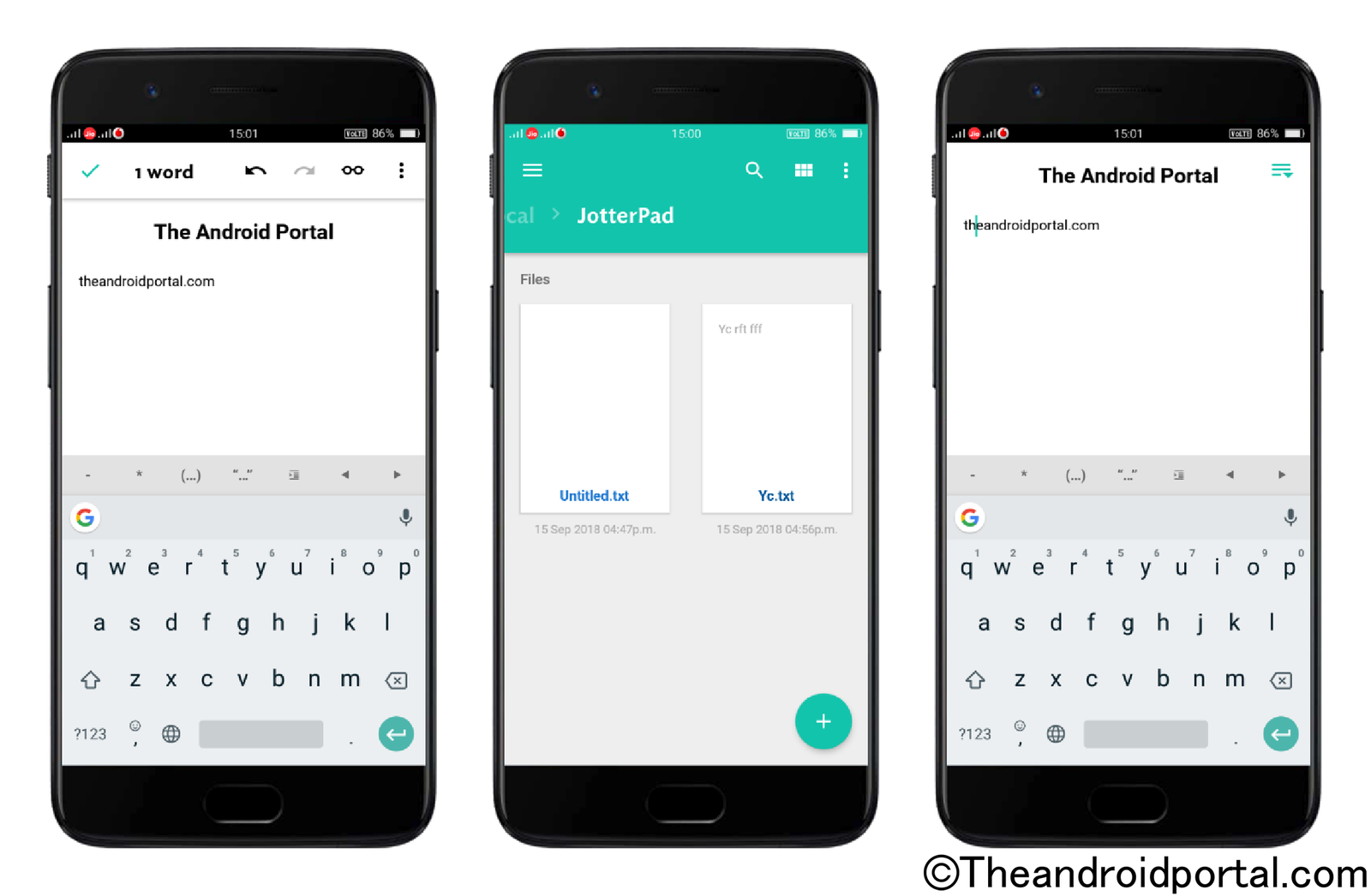 JotterPad 1 - theandroidportal.com