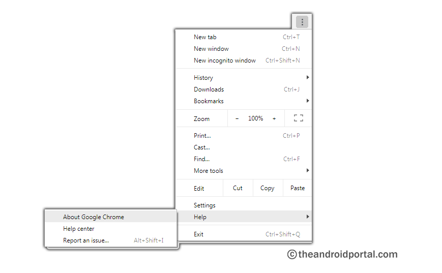 Update Google Chrome