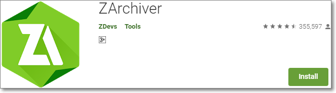 ZArchiver App