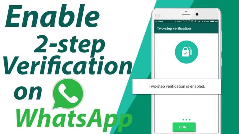 Enable 2 Step Verification on Whatsapp Enable 2 Step Verification on Whatsapp