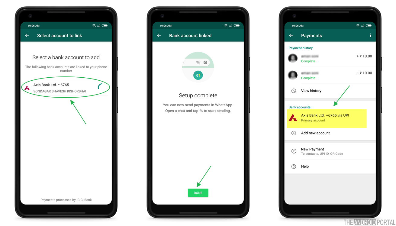 Complete Setup of Bank in WhatsApp UPI
