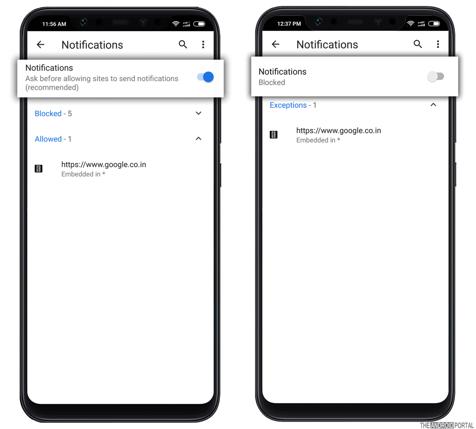 Turn off chrome notifications on android pc theandroidportal