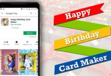 Happy Birthday Card Maker Android App