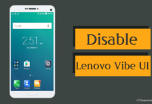 How to Disable Lenovo Vibe UI - theandroidportal.com