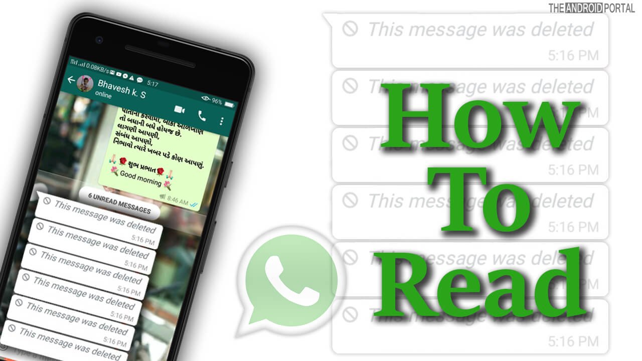Read Deleted WhatsApp Message Sent to You