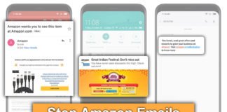 Stop Amazon Emails, Text & App Notification