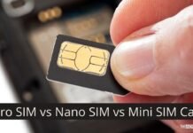 Micro SIM vs Nano SIM vs Mini SIM Cards