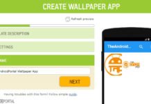 Make Your Own Wallpaper Apps with No Coding Skills Set Wallpaper App Name