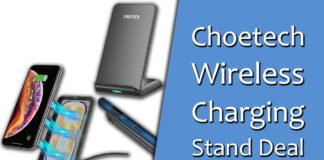 Choetech Wireless Charging Stand Dea