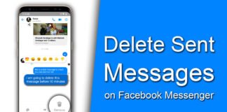 Delete Sent Messages on Facebook Messenger copy